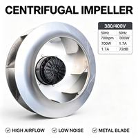 B8D6300-293A-AW00 380V/400V AC Rückwärts Gekrümmter Zentrifugalventilator Bietet Stabile Luftstromversorgung für Ihr Produktionssystem