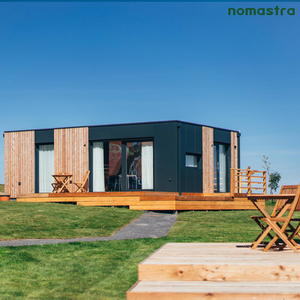 Сборные курортные каюты с современным дизайном и быстрой установкой, легкие стальные каркасные виллы, Доступная роскошь для курортов - Product Image 4