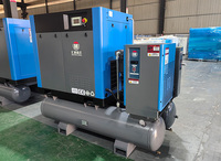 Compresseur d'air haute pression 16 bars 310 CFM à vis avec sécheur pour découpe laser