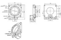 Plateforme rotative TN680 Max. Couple d'entrée autorisé 400 Nm, vitesse de rotation du disque 30 tr/min
