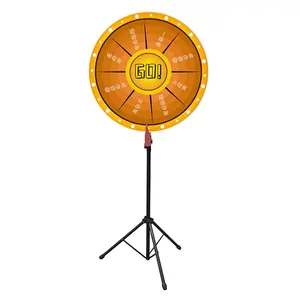 Roda de Prêmio de Spin de apagamento a seco promocional de 24 polegadas Roda da Fortuna de tamanho grande