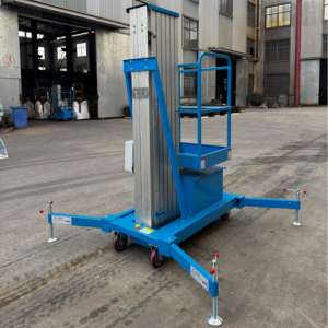 13ft 20ft 26ft 30ft 33ft 4m 6m 8m 9m 10m Pria kekuatan tinggi mengangkat tiang tunggal paduan aluminium 130kg dengan Remote Control - Product Image 6