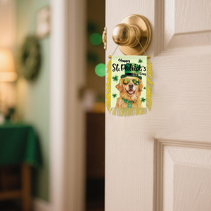 Banderines Miniatura del Día de San Patricio de 10x15cm con Ventosa para Colgar en Ventanas de Autos - Product Image 4