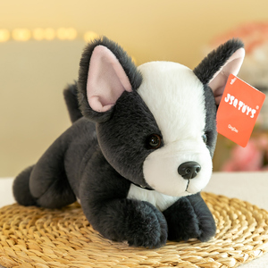 Jouet en <span class=keywords><strong>peluche</strong></span> pour chien mignon, jouet en <span class=keywords><strong>peluche</strong></span> lesté pour chien, posture allongée - Product Image 3