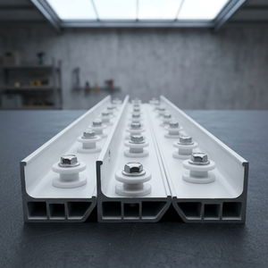 โปรไฟล์อะลูมิเนียมสำหรับตะแกรงย่างแบบซ่อน - Product Image 1