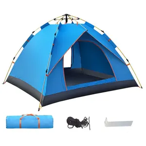 Instant Pop Up Tent Portable Waterproof Folding Tourist Popup Instant Tent Outdoor Travel 2 3 4 Automatic Camping Hiking Tent