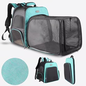 Large Capacity 5kg Adjustable Detachable Pet Trolley Bag Backpack 33.7L PVC for <b>Dogs</b> Bearing Transformed - Product Image 5