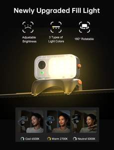 Estabilizador Gimbal Plegable para Teléfono Hohem <span class=keywords><strong>ISteady</strong></span> V3 con Control Remoto, Seguimiento Facial con IA y 3 Ejes - Product Image 5