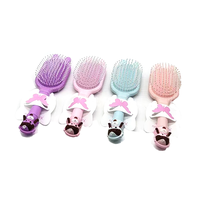 Diversion Can Secret Stash Container Air Volume Paddle Brosse à cheveux avec base de coussin flexible sûr enfant ou enfants Peigne