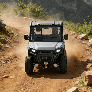 HISUN Vehículo Utilitario Eléctrico (UTV) 4x4 <span class=keywords><strong>de</strong></span> 30kW, 156Nm <span class=keywords><strong>de</strong></span> Torque, con Batería <span class=keywords><strong>de</strong></span> Litio, Silencioso, para Caza, 2 Plazas, Todoterreno, para Granja - Product Image 5