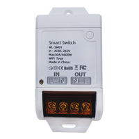 Interruptor Inteligente Tuya Directo de Fábrica, AC 85V 265V WiFi 30A, Módulo de Relé de Alta Potencia, Control Remoto Inalámbrico para Automatización del Hogar