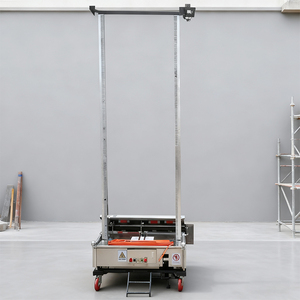 自動電気壁プラスター機エンジンポンプ高効率新しいセメントモルタル用ミニ壁レンダリング機 - Product Image 4