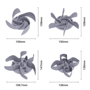 Tigelas De Cachorro De Sucção Com Alimentador Espiral Anti-Choke Alimentador Lento Inserir e Lamber Mat Feito De Material De Silicone Durável - Product Image 5