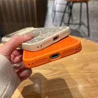 Coque de téléphone tendance à motif léopard pleine surface avec grandes ouvertures, compatible iPhone 18, 17 Pro Max, 16, 14/15