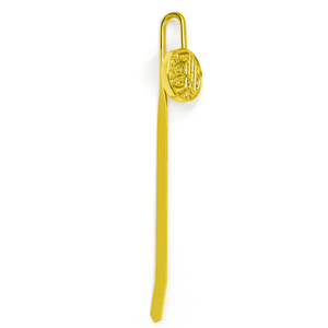 Cadeau Musulman Islamique Arabe Coran Émail Signets 3d Métal Plaqué Or Signet pour Ramadan Cadeau Signets Autocollants - Product Image 3