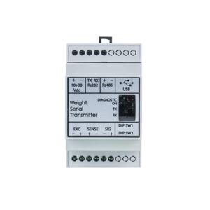 Transmisor de Pesaje Digital Rs232 Rs485 Usb 10-30 Vdc Interfaz Serial N.B.C. Elettronica Group Srl Modelo VSVWST01 - Product Image 2