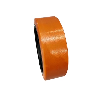 <span class=keywords><strong>Roue</strong></span> motrice pour <span class=keywords><strong>chariot</strong></span> élévateur Jungheinrich 50030509 343*114*80mm, pneu de traction en polyuréthane durable de rechange, capacité de charge 1000kg - Product Image 6