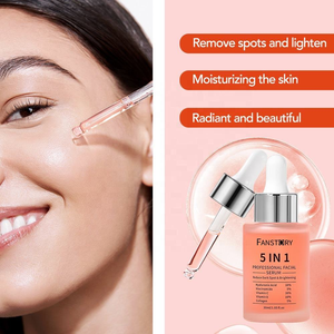 Sérum de Colágeno OEM 30ml para o Rosto 5 em 1 Hidratante Facial Nutritivo Clareador de Pele Sérum de Nicotinamida Anti-Manchas - Product Image 2