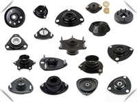 Soporte para Amortiguador Delantero Compatible con Toyota Land Cruiser LC200 LX570 Pieza de Goma Superior: OE48609-60070