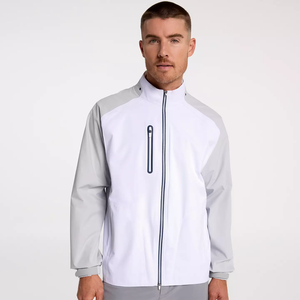 Rendimiento Atlético Abrigo de retazos al aire libre Ropa deportiva Chaqueta bordada personalizada Softshell para ropa de golf - Product Image 1