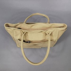 Bolsa de Mano Reutilizable de Lona Ecológica con Cremallera, Logotipo Personalizado, Tamaño y Letras Impresas, con Correa Larga para el Hombro - Product Image 5