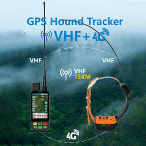 eSEEK Professional 4G VHF GunDog <b>Trainer</b> GPS Tracking Collar IP68 <b>Waterproof</b> Hound Locator System with Handheld PDA Unit - Product Image 4