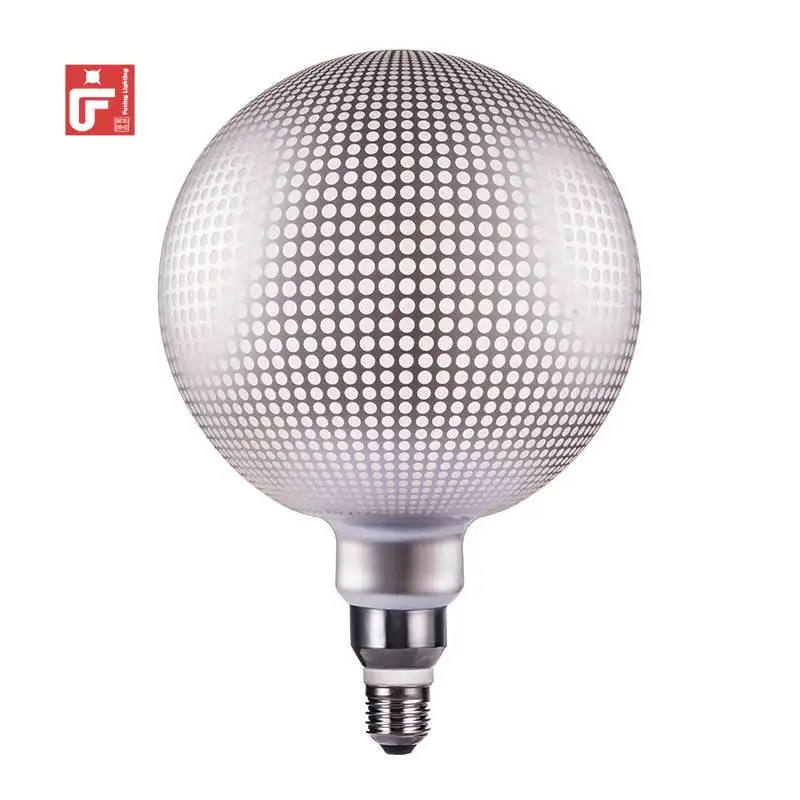 カスタムE274w120vマルチカラーガラス電球LedライトヴィンテージフィラメントLed電球お祝いライト