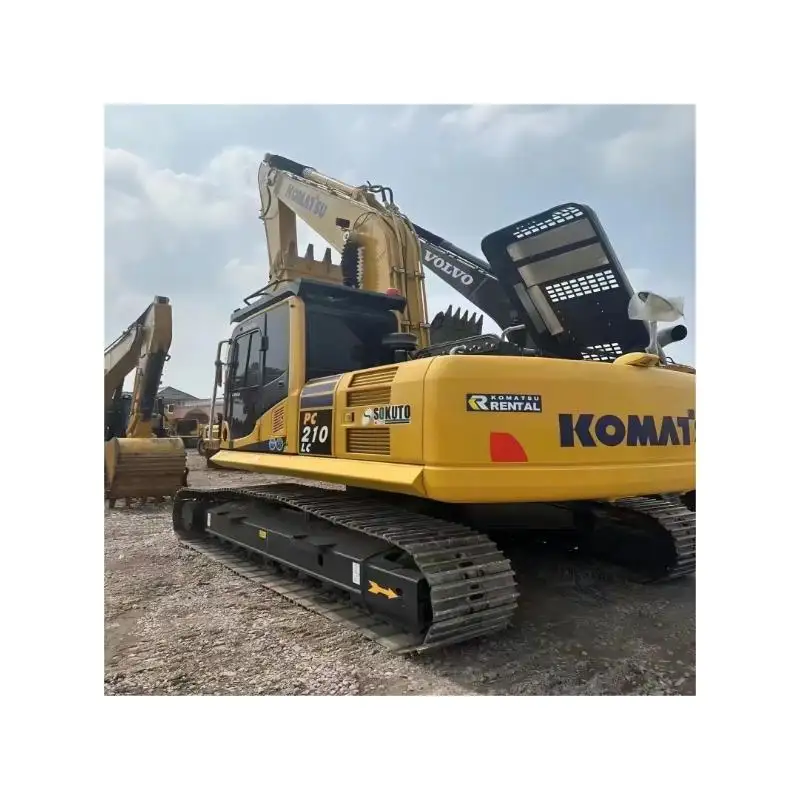 Perfetto escavatore usato KOMATSU PC210 qualità di prima classe globale prezzo caldo a buon mercato