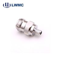 Conector recto RF Coaxial tipo N, conector hembra/macho para cable LMR240/ RG8 Mini, suministro de fábrica