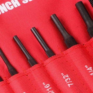 8Pc Pin Punch Set Round Head 1/16 To 5/16 Inch For Metalworking Tools - Product Image 4