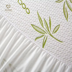 Protector de Colchón de Bambú <span class=keywords><strong>Impermeable</strong></span>, Antiácaros, Fundas Protectoras para Colchón, Cubre Colchón Personalizado - Product Image 3