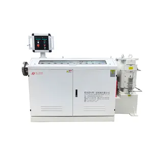 Máquina extrusora de parafuso único, de plástico quente de alta qualidade, SJ-65, para pe, pp, pc, pvc, peek, pia, linha de produção pva