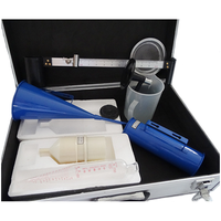Kits de prueba de lechada Set Mud Balance Sand Content Sets Hidrómetro Drilling Liquid Test Set