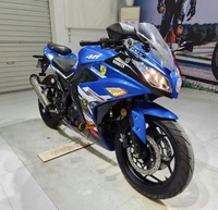 Kawasakii Ninja 200cc 400cc avec écran LCD, injection de carburant ABS, phares Devil's Eye Angel
