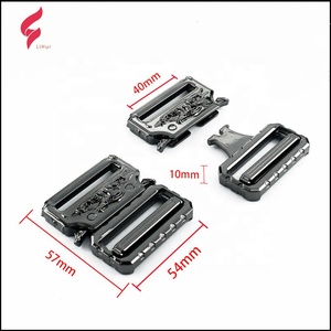 Hebillas de Liberación Lateral Personalizables Profesionales de Lujo Vintage de Zinc Metálico de 2'' y 3/4'' para Bolsos, Correas de Equipaje y Decoración DIY - Product Image 4