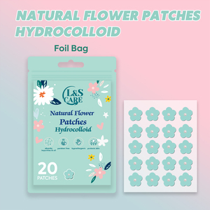 20 Parches <span class=keywords><strong>para</strong></span> el Acné con Forma de Flor Colorida, Nueva Forma, Parche Anti-Acné, 12 mm con Perla - Product Image 3