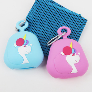 Cartoon Cool Outdoor Sports Sac de rangement pour serviettes de voyage à séchage rapide Silicone respirant pour E-Sports Wear - Product Image 2