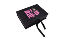Personnalisé Offre Spéciale boîte pour les extensions de cheveux et satin soie insert emballage cadeau boîte