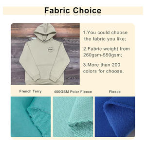 Wholesale Custom High Quality Women's Loose Fit New Arrival Streetwear <b>Outfit</b> Luxury Solid Color Puff Printing Hoodie - Product Image 3