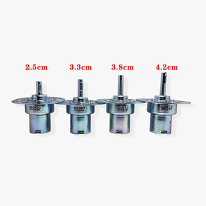 38ZY25 มอเตอร์ดีซี 12V ความยาวเพลา 2.5 ซม. ความเร็วต่ำสำหรับอุปกรณ์ไฟฟ้า - Product Image 3