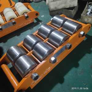 Chariot à roulettes série CRA CRA-12T pour le déplacement d'équipements lourds sur de courtes distances dans les usines et sur les chantiers de construction - Product Image 3