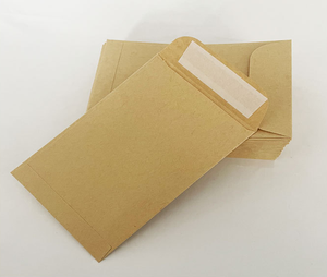 Qiyin Enveloppes Personnalisées 4*6 Pouces Brun A4 229*324mm A3 A5 <span class=keywords><strong>Taille</strong></span> 110mm * 220mm Enveloppes En Papier Kraft Blanc <span class=keywords><strong>Invitation</strong></span> Carte Postale - Product Image 1