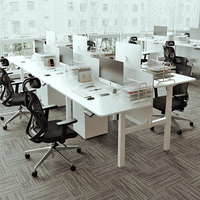 Bureau de travail double Wquantum, bureau d'ordinateur, table d'ordinateur à hauteur réglable électriquement