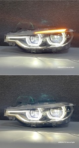 F30 Headlight Upgrade <b>12V</b> 3 Series F35 Assembly 13-18 Models <b>Plug</b> and Play Led F30 Headlight F30 Headlight Upgrade <b>12V</b> 3 Series - Product Image 2
