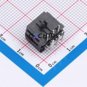 WAFER-MX3.0-06PWZ Wire-to-Board Pin Header Bent Lead Through Hole,P=3mm Connector 2x3P 3mm Right Angle Insert Micro-Fit (MX 3.0) - Product Image 2