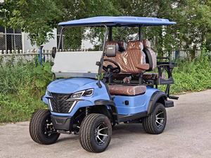 Produits les plus vendus : Voiturette de golf/chariot de club de tourisme la plus vendue avec moteur 5 kW certifié CE - Product Image 3