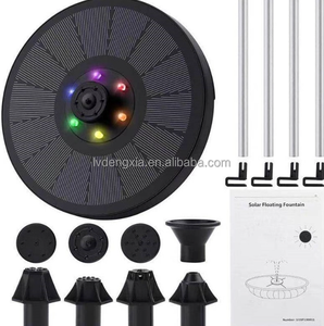 <span class=keywords><strong>Fontaine</strong></span> solaire avec lumière <span class=keywords><strong>LED</strong></span> <span class=keywords><strong>fontaine</strong></span> de <span class=keywords><strong>piscine</strong></span> flottante lumières multicolores - Product Image 3