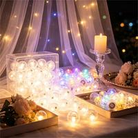 Mini-lampes LED sphériques en gros, 13,5 mm, petites lampes LED rondes pour la décoration de fêtes, mariages, Noël et la rentrée scolaire