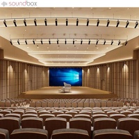 Music Hall Theater Insonorisation Matériaux améliorant la qualité sonore et la plénitude Panneau diffuseur