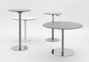 Yüksek üstleri ayarlanabilir Bar masası basit Modern stil sıcak satış Pub kullanılan yüksek cam üst restoran açık - Product Image 3